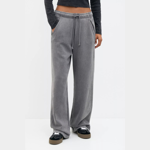 Top de tela de punto de patrón sólido informal personalizable de alta calidad para mujer con conjuntos de impresión Digital para mujer - Product Image 3