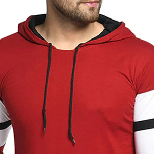 Sudadera Ligera Personalizada para Hombre, con Capucha y Manga Larga, MOQ Bajo, OEM, para Actividades al Aire Libre - Product Image 3