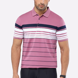 Material de algodón con cuello vuelto de alta calidad, polos hechos para hombre, ropa informal de verano, polos para adultos - Product Image 1