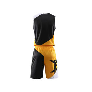 Uniformes d'équipe de basket-ball personnalisés nouveauté ensembles de vêtements de sport respirant et imprimé grande taille pour la saison printemps/été - Product Image 3