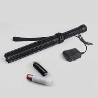 Lampe torche télescopique japonaise super lumineuse, rechargeable par courant continu, lampe torche LED tactique
