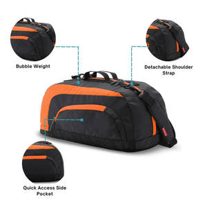 Sac de sport de voyage en toile de sublimation, dernière conception, vente chaude, logo personnalisé, sac de sport élégant, sac de sport de style, OEM - Product Image 4