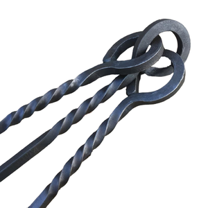 Trípode de cocina con giros forjados, 150 cm, para acampada al aire libre, olla de Picnic, horno de parrilla de fuego de hierro fundido - Product Image 1