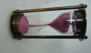 นาฬิกาทรายสีชมพูเรืองแสงเวลาทะเลทำจากไม้1ชั่วโมงที่ทันสมัยนาฬิกาทรายที่ออกแบบอย่างสร้างสรรค์การออกแบบโบราณรูปแบบตั้งโต๊ะแกะสลัก - Product Image 4