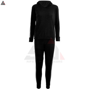 Ropa de entrenamiento ajustada con logotipo personalizado, conjunto de chándal para mujer, chándal para mujer al mejor precio, ropa informal, chándales para mujer - Product Image 3