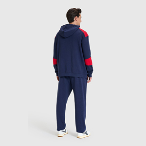 2024 hommes coupe ajustée décontracté sport survêtements respirant Polyester polaire 100% coton en gros imprimé Logo ensembles pour l'hiver - Product Image 4