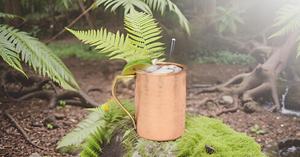 Tasse de mule de Moscou en métal martelé portable écologique de 16oz verres en cuivre fabriqués à la main - Product Image 6