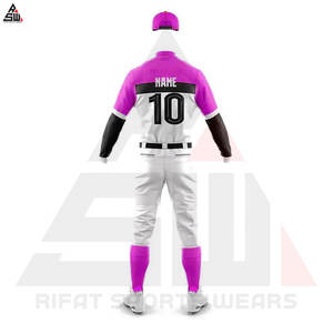 Camiseta de Béisbol con Cuello Redondo y Logotipo Personalizado, Impresión por Transferencia de Calor, 100% Poliéster, Tela de 240 g/m², Unisex, Diseño Personalizado para Adultos, Servicios OEM - Product Image 2