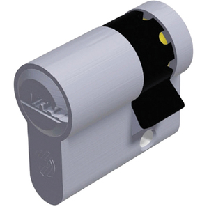 Cilindro Centrale Cromato Satinato K2 3 Chiavi 40 Mm (30+10) - Product Image 1