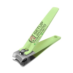 Cortadores de uñas con recubrimiento en polvo, herramientas de belleza de embalaje personalizadas, de acero inoxidable, con tu logotipo, novedad, venta al por mayor - Product Image 6
