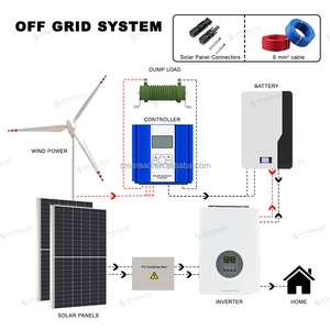 Smaraad hiệu quả cao ngang Máy phát điện tuabin gió hệ thống 6kw-30kw loạt 10kw-20kw Cối Xay Gió - Product Image 4