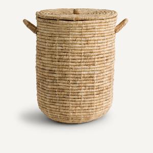 Panier à linge en jacinthe d'eau, panier de rangement fait à la main, vente en gros, écologique, fabriqué au Vietnam - Product Image 2