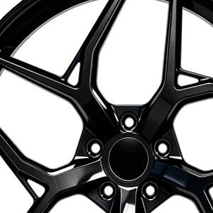 Jante de voiture Zorlen en alliage d'aluminium léger, noir brillant concave 20x10.5J pour <span class=keywords><strong>Audi</strong></span> <span class=keywords><strong>S8</strong></span> - Product Image 3