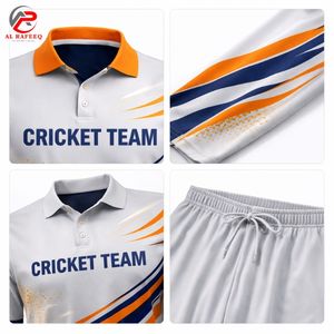 Nuevo Diseño, Uniforme de Cricket Sublimado a Medida, Camiseta Deportiva Personalizada, Camisetas de Polo para Equipos de Cricket, Camiseta de Polo para Hombre con Nombre del Equipo - Product Image 6