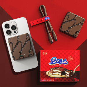 [Articolo di Tendenza SNS/Colaborazione Ufficiale] Confetteria Haitai x Miniduct Oh Yes! Power Bank con ricarica wireless magnetica 4000mAh/800 - Product Image 1