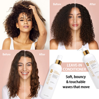 Beurre de karité naturel de marque privée humidité cheveux bouclés curling crème lissante réparatrice pour cheveux crépus bouclés abîmés