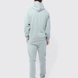 Chándal de algodón de alta calidad, chándal de lujo de gran tamaño, pantalón de chándal, conjunto de Sudadera con capucha Unisex, sudadera con capucha para hombre de talla grande, Invierno - Product Image 2