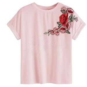 Camiseta Bordada de Primera Calidad en Cantidad a Granel, Camiseta Bordada Ligera para Uso en Exteriores - Product Image 1