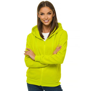 Custom <b>Women's</b> Winter Hoodie High Quality New Fashion Style with Printed Logo Full Zipper Street Regular Fit Thick Material - Product Image 4