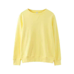 <b>Women's</b> Casual Oversized Sweatshirt Crew Neck Hoodie 100% Cotton <b>Fleece</b> Waterproof Breathable Anti-Pilling Winter Solid Pattern - Product Image 2