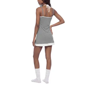 Vestido ajustado sin mangas para mujer, estilo lápiz, de viscosa, informal, para salir de fiesta - Product Image 5