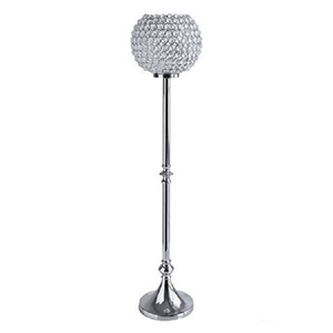 Elegante Portavelas Redondo de Metal Grande, Ecológico y Hecho a Mano para Bodas, Navidad y Decoración del Hogar - Product Image 5