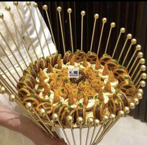 Gold Decoative Table Chocolate Bowls & <b>Platters</b> Luxury Flower Gold Decoration Chocolate Bowls Worldwide Selling Chocolate Bowls - Product Image 6