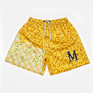 Pantalones Cortos Deportivos de Malla para Hombre de Alta Calidad, 100% Poliéster, Transpirables, de Secado Rápido, Estilo Urbano, Servicio OEM, Colores y Logotipos Personalizados, con Bolsillos - Product Image 5