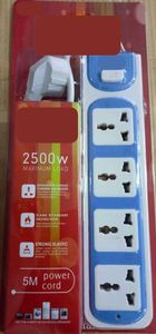 Heavy Duty Surge Protection Extension Cord with 6 Outlets & <b>USB</b> Ports Universal Copper <b>Cable</b> for Home Appliances & Computers - Product Image 4