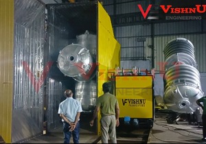 Machine de rotomoulage pour l'industrie des réservoirs en plastique, fournisseur de machines de rotomoulage biaxiales avec des fonctionnalités intelligentes - Product Image 3