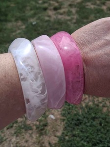 Pulseras y Brazaletes de Resina para Mujer, Nueva Colección, Joyería Estilo Ángel para Fiestas y Bodas, Alta Calidad - Product Image 6