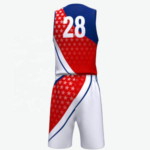 Uniformes de baloncesto de entrenamiento transpirable, nuevo aspecto, conjunto de baloncesto, Impresión de logotipo personalizado, conjuntos de camisetas de baloncesto universitario para hombres - Product Image 3