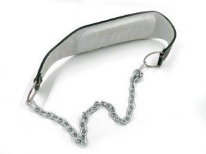 Cinturón de Peso Personalizado GAF Fitness de Cuero para Gimnasio, Sentadillas, Levantamiento de Pesas, Soporte Lumbar, Cadena de Acero Personalizada para Hombres y Mujeres - Product Image 2