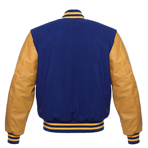 Style Custom Varsity <b>Jacket</b> <b>Men's</b> Premium Wool Varsity <b>Jackets</b> Wholesale Letterman <b>jacket</b> with leather sleeve or Custom Options - Product Image 3