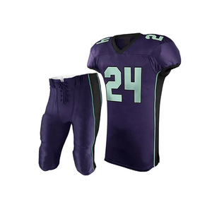 2023 Uniforme de fútbol americano personalizado Conjuntos de nuevo diseño de alta calidad y transpirable a la venta - Product Image 1