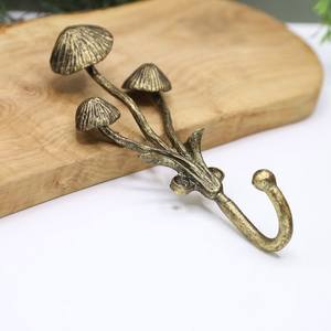 Functional brass wall hooks for daily use in kitchens bathrooms closets offering easy wall mounted organization solutions - Product Image 1