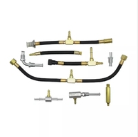 Kit de testeur de pression d'injection de carburant 0-140 psi, outil de diagnostic du système de carburant du moteur