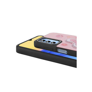 Funda Protectora Trasera de Silicona SAFA con Diseño Icónico en Relieve Brillante para Samsung Galaxy A15 A24 4G - Negro Translúcido INS - Product Image 4