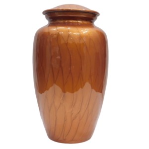 Unique Look Aluminium Adult Cremation Urns With Sky Blue Color <b>Enamel</b> Finished <b>Metal</b> Funeral Urns <b>For</b> Ashes . - Product Image 2