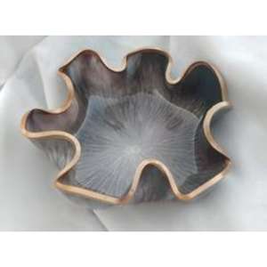 Bol en résine colorée fait à la main en résine époxy adapté à la décoration minimaliste moderne de la maison et de la cuisine - Product Image 6