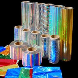 OEM Wholesale Customizable Holographic <b>Adhesive</b> Sticker Bulk High Reflective <b>Metallized</b> PET Packaging Branding Printing for Gift - Product Image 2