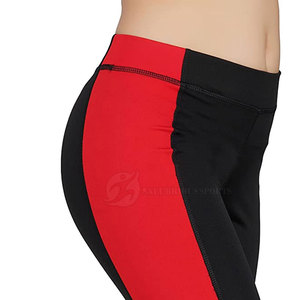 Leggings Deportivos para Mujer, Estilo 2025, Sólidos, con Panel Lateral, Cintura Media, Sin Costuras, Antibacterianos, Transpirables, para Gimnasio y Fitness, OEM - Product Image 5
