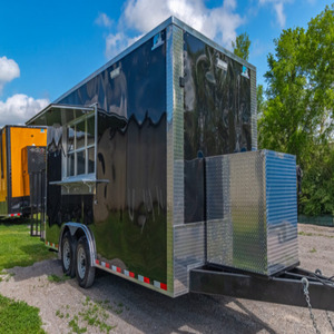 8.5X18 fully Equipped commercial kitchen Food Trailer for sale - Product Image 1