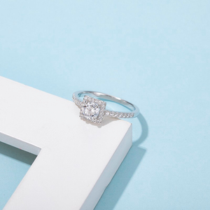 Personalizado 14K 18K oro rosa laboratorio cultivado diamante anillo de compromiso VVS Moissanite IGI certificado anillos finos para la boda de las mujeres - Product Image 3