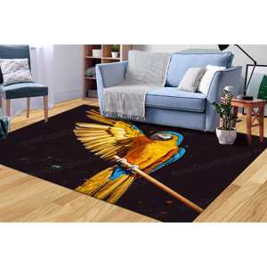Printed <b>Rug</b>: <b>Non</b> <b>Slip</b>, Thick, Entryway, Farmhouse, Animal Design,Nonwoven Thin <b>Rug</b> - Product Image 5