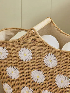 Nouvelle collection d'accessoires de salle de bain fabriqués au Vietnam avec porte-papier dans un panier en jonc de mer - Product Image 3