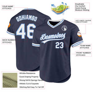 Venta al por mayor de fábrica, Jersey personalizado para hombre, Jersey de béisbol, tela transpirable, ropa deportiva de primera calidad, ropa de equipo impresa a granel - Product Image 2
