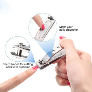 Coupe-ongles de haute qualité en acier inoxydable à lame tranchante pour les ongles des doigts et des orteils - Product Image 4