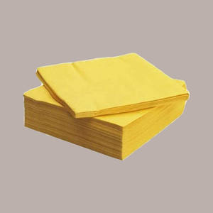 Servilleta Absorbente de 3 Capas con Estampado de Colores, Diseño de Miró Astor Amarillo Maíz, Tamaño de 38x38cm, 80 Unidades - Product Image 3