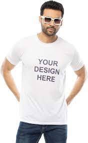 Camiseta informal de algodón de talla grande personalizada para hombre, camiseta de manga corta de gran tamaño lavable con estampado, diseño en blanco - Product Image 2
